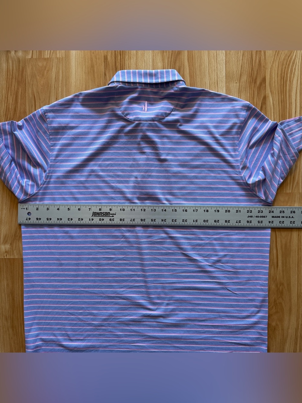 Johnnie O Four Button Performance Polo Collared Golf Shirt- Men’s Large - Picture 8 of 9